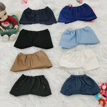 10 CM 20 CM otroška oblačila 15 CM spot traper hlače srčkan bombaž doll star z enako priložnostne hlače za punčko oblačila
