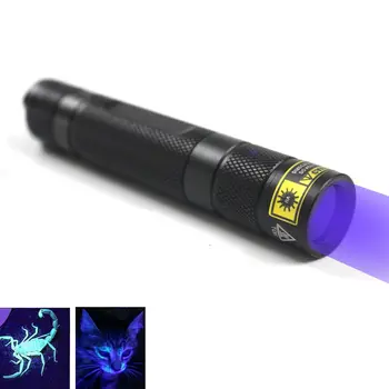 10W UV Svetilko 365nm Prenosna Polnilna Blacklight Svetilka Scorpion za Hišne Urina Detektor Mineralnih z Aluminijasto ohišje