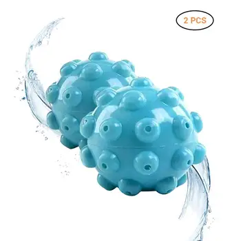 2 Kos PVC za enkratno uporabo Dryer Balls Pranje Perila, za Gospodinjstvo Ne Likanje Anti-statični Žogo Oblačila, Orodje za Čiščenje Stroj