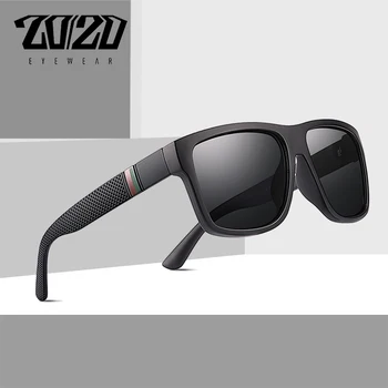 20/20 blagovno Znamko Design Retro Polarizirana sončna Očala Moških Vožnje Odtenki Moški Letnik Kvadratnih sončna Očala Za Moške Oculos Očala PL363