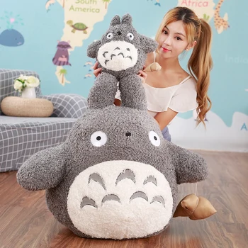 20-70 cm Risank Anime Totoro Plišastih Igrač Polnjene Živali Mehko Totoro Srčkan Blazino Lutka Igrače za Otroke, Dekleta, Darilo za Rojstni dan Dekor