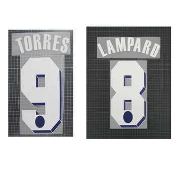2011-2012 Torres Drogba Nameset Lampard IVANOVIĆ DAVIID LUIZ Mata Drogba Terry Tiskanje