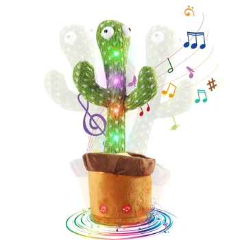 2022 Nov Ples Kaktus Glas Ponovite Otroška Igrača za Otroke Baterije za Predšolske Otroke Rojstni dan Darila Tovarne Neposredne Prodaje