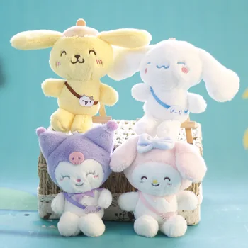 2022 Sanrio Japonski risani Sanrio Kuromi obesek plišastih igrač Yugui pes Melodijo lutka, lutka vrečko obesek rojstni dan darilo počitnice
