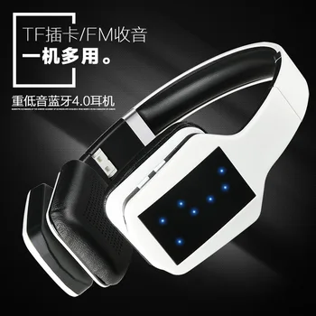 202254080808 Bluetooth Slušalke Zložljive Slušalke Nastavljiv Slušalke Z Mikrofonom Za RAČUNALNIKOM, mobilnim telefonom, Mp3