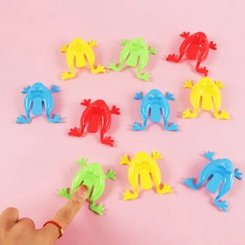 20Pcs Candy Barve Skoki Preskok Žaba Odklonijo Fidget Klasične Igrače Stres Razbremenilna za Otroke, Otroci Božično zabavo Uslug Nagrade