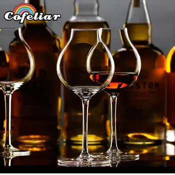 2PCS Britanija Mešalnik, Strokovni Natakar Scotch Whisky Kristalni Kelih Pokal Bud Viski Chivas Regal Degustacijski Kozarec Bar