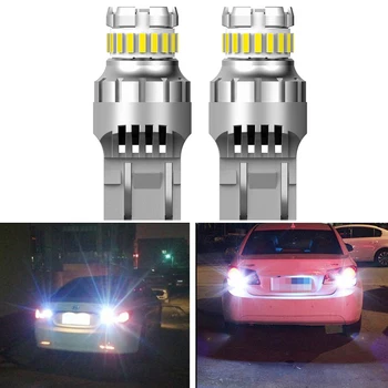 2Pcs W21/5W T20 7443 LED CANBUS Brez Napake Žarnica Svetilka za Lada Nissan VW Caddy Touareg 7P Hrošč Skoda Dnevnih Luči DRL