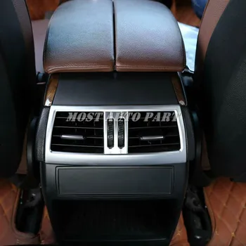 ABS Plastike Chrome Notranje Vzvratno izstopu Zraka Vent Okvir Trim Za BMW X5 X6 E70 E71 2008-2013 1pcs Car Dekoracija Avtomobila, Trim
