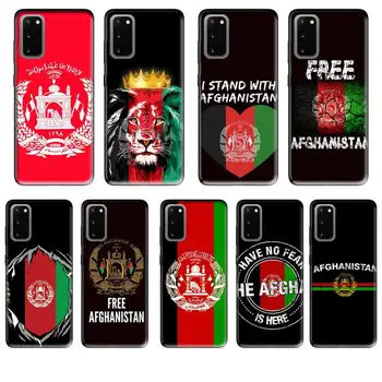 Afganistan Zastavo Primeru Telefon Za Samsung Galaxy S10 S20 S21 Note10 20Plus Shell Ultra