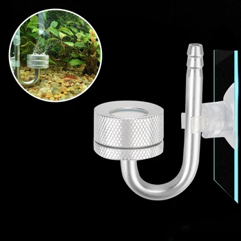 Akvarij Dodatki Za Vodno Rast Rastlin, CO2 Generato Fish Tank Mehurček Razpršilo Akvarij CO2 Difuzor priseska