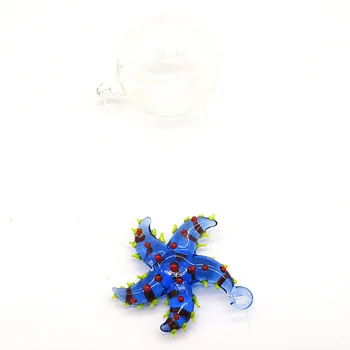 Akvarij Plavajoče Stekla Mehurček Zvezda Miniaturne Figurice Mikro Fish Tank Krajine Ornament Dekoracijo, Ribe, Vodne Zaloge