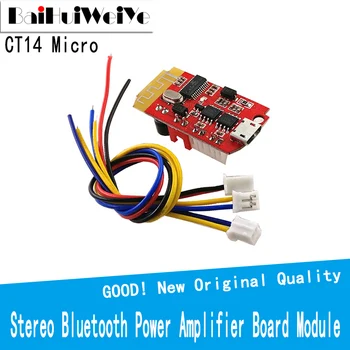 CT14 Mikro 4.2 Stereo Bluetooth Ojačevalnik Odbor Modul 3,7 v 5VF 5W+5W Mini s Polnjenjem Vrata za Uspela Idle Zvok Polje