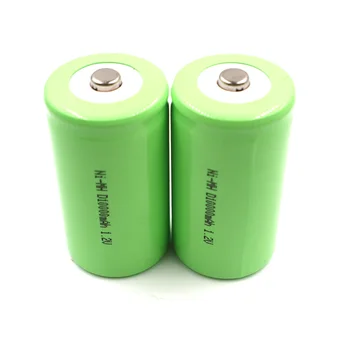 D 10000mAh 2 kosa 10Ah HR 20 polnilna baterija D velikosti 1,2 V Ni-MH bateria recarregavel D tipa nimh baterije 33600