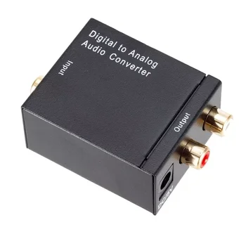 Digitalno Analogni 5.1 kanalni Stereo AC3 Audio Converter Optični SPDIF Koaksialni AUX do 6 RCA Zvok Dekoder Ojačevalnik