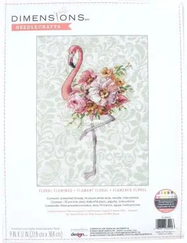 dim 70-35409 cvet Flamingo 33-40 Vezenje,DIY 14CT Nepotiskani Arts Cross stitch kompleti Komplet Navzkrižno Šivi Doma Dekor