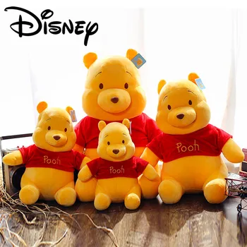 Disney Winnie The Pooh Plišastih Lutka Igrače, Risanke Winnie Pooh Nosi Originalni Mehko Polnjene Plišastih Igrač Vzglavnik Otroški Rojstni Dan Darila 0