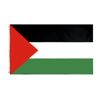 Države Palestine Zastavo Palestine Zastavo Arabski Žive Barve in odpornost proti bledenju UV Platno Glave in Dvojno Žico