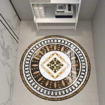Evropski slog krog mozaična tla dekoracijo nalepke vhod oltarja talne nalepke nepremočljiva strešnik nalepke