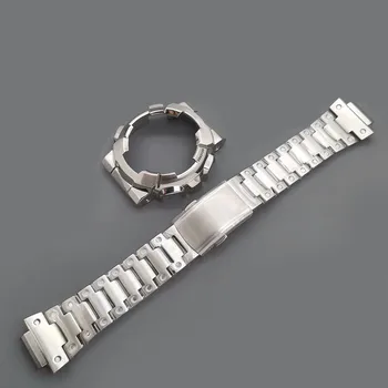 GA110 Kovinski Okvir iz Nerjavečega Jekla 316L Watchband Ploščo Watch Primeru Za GA110 GA120 GD100 GD120 Watch Dodatne Spremembe Orodje
