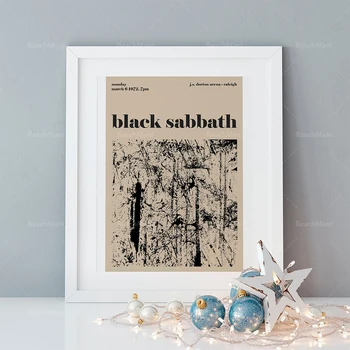 Henri Matisse Black Sabbath Plakat\sodobno abstraktno umetnost\ Minimalističen Sliki