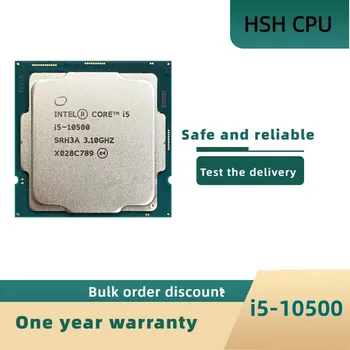 Intel Core i5-10500 i5 10500 3.1 GHz Šest-Core Dvanajst-Nit CPU Procesor L2=1,5 M L3=12M 65W LGA 1200