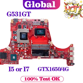 KEFU Zvezek Mainboard Za ASUS ROG Strix-G G531GT GL531GT G731GT GL731GT Prenosni računalnik z Matično ploščo i5-9300H i7-9750H GTX1650/4G