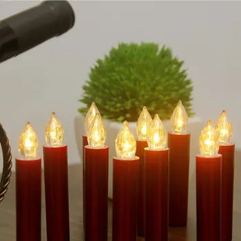 LED Sveča Lučka Simulacija Plamena Svetlobe Toplo sveča Družini stranka Božič, rojstni dan okrašene s svečami 0