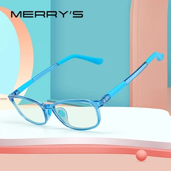 MERRYS DESIGN Anti Blue Ray Svetlobe Blokiranje Očala Za Otroke, Otroci Fant Dekle Starost 3-15 Gaming Računalnik Blue Ray Očala S7002