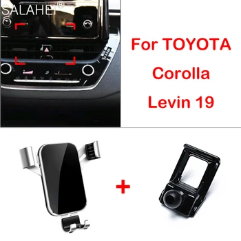 Mobilni Telefon Imetnik Reakcije Posnetek Gori Zibelka GPS Za Toyota Levin Corolla 2019 Stojalo za Podporo Avto Dodatki za Mobilni Telefon, Držalo