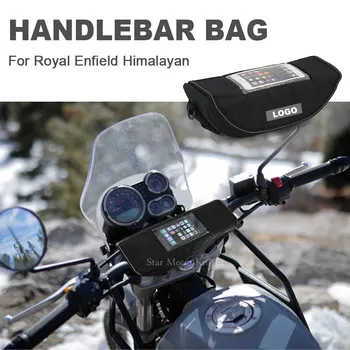Motorno kolo Nepremočljiva Torba za Shranjevanje Krmilo bag Potovanja Orodje vrečko Za Royal Enfield, Himalaje Dodatki