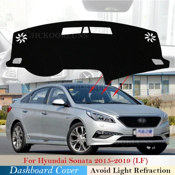 Nadzorna plošča Pokrov Zaščitni Ploščici za Hyundai Sonata 2015 2016 2017 2018 2019 LF Avto, dodatna Oprema na Armaturno Ploščo Dežnik Anti-UV Preprogo