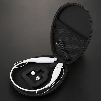 Neckband Slušalke Vrečko Trdi kovček za Shranjevanje Prenosne Slušalke Škatla za Shranjevanje Slušalke Accessorie za JBL V100 Sony MDR