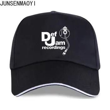 Novo 2022 DEF JAM Recordings logotip klasičnih rap Hip Hop NAS Unisex Priložnostne Baseball kapa Bombaž vrnitev žoge Kamiondžija Kape Sonce-Klobuki