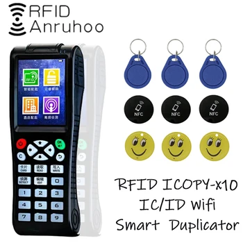 Novo RFID Wifi Smart Šifriranje Card Reader 13.56 Mhz Oznako kopirni stroj 125Khz T5577 Duplicator NFC Tipko Pisatelj ICOPY8 Pro X10 Programer