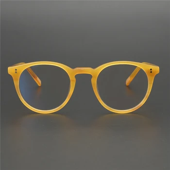 OV5183 Očal Okvir ' enske mo {ki Vrh Kakovosti Krog Letnik Očala Optični Oculos Računalnik Očala za Kratkovidnost Recept Očala