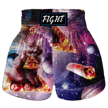 Po meri boks hlače za MMA kostum Muay Thai Taekwondo hlače za MMA Hlače Fantje MMA hlače Fantje Športne hlače Najstniki