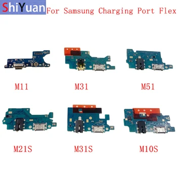 Polnjenje prek kabla USB Priključek Odbor Deli Flex Kabel Za Samsung M11 M21 M31 M51 M31S M21S M30S M10S Model Nadomestni Deli