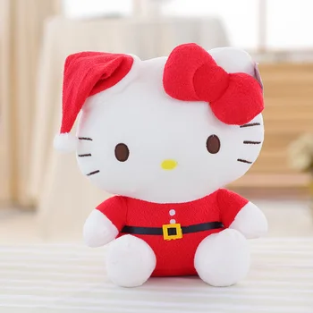Sanrios Kawaii Moja Melodija Pozdravljeni Kittys Cinnamoroll Cute Anime Risanke Plišastih Lutka Božič Elk Plišastih Igrač za Otroke Darilo