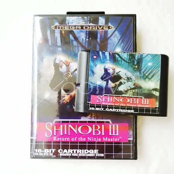 Shinobi 3 za 16-bitni Sega Genesis/Megadrive in Video Igre, Kartuše Konzolo z Drobno Polje