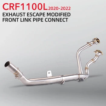 Slip Za CRF1100L AFRICA TWIN 2020-2022 CRF1100L motornega kolesa, Izpušni Pobeg Spremenjen Sprednji Povezavo Cevi Povežite 51mm Glušnika
