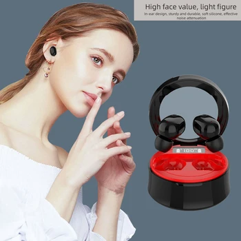 SMS-T10 TWS Brezžični Čepkov Bluetooth Slušalke Gaming Fitnes Slušalke Za Iphone Xiaomi Oneplus Brsti Fone De Ouvido Bluetooth