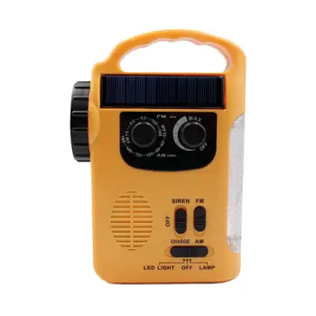 Solar Powered Bakla Radio Sprejemnik Večfunkcijsko Radijskih Zvočnikov Radio Bakla Bluetooth Baklo Preživetje Alarm Radio LED Z F3Z0