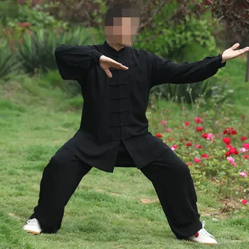 Tai Chi Enotno Bombaž 5 Barve Visoke Kakovosti Wushu Kung Fu Oblačila, Otroci, Odrasli, Borilne Veščine Wing Chun Bo Ustrezala Borilne Veščine Enotna