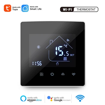 Tuya WiFi Smart Termostat za Električne Talne Vode, Ogrevanja,Vode, Plina Kotla,Temperatura Daljinski upravljalnik za Google Doma,Alexa