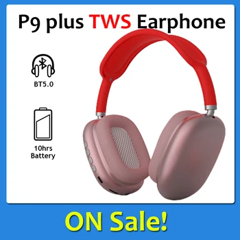 Tws Slušalke P9 Plus Brezžični BT5.0 v Uho Stereo Hi-fi Slušalke Bas z Mikrofonom šumov Iger na srečo Športne Slušalke