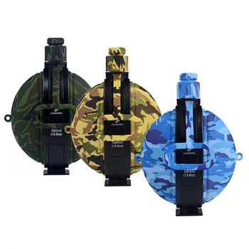 Upogljivi Militarys Steklenico Vode Prikrivanje Silikonski Vode V Menzi Na Prostem Steklenice Z Carabiner Ročaj & Kompas Bott Skp