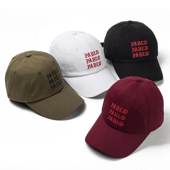 VORON novo Počutim se, Kot da Pablo Red Hat Oče Baseball Skp Kanye Pablo vezenje oče pokrivalo moški ženske vrnitev žoge Skp klobuki 0