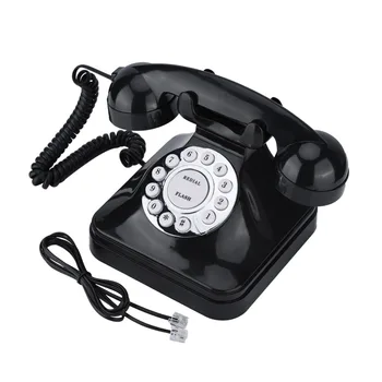 WX-3011 Letnik Telefon Black Doma Telefon Retro Žice Stacionarnega Telefona telefono fijo telefone fixo stacionarnega telefona