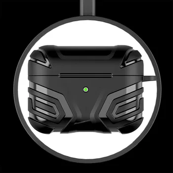 Za Airpods Pro 2 Gen Primeru 2022 Armour Slušalke Primeru S Kavljem za Slušalke Kritje Slušalke Lupini Za Apple Air Pod 3 2. Generacije